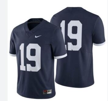 NCAA Men Penn State Nittany Lions 19 blue Football Jersey